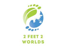 #116 para Design a Logo for 2 Feet 2 Worlds por smanakovv