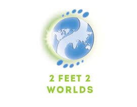 #164 untuk Design a Logo for 2 Feet 2 Worlds oleh smanakovv