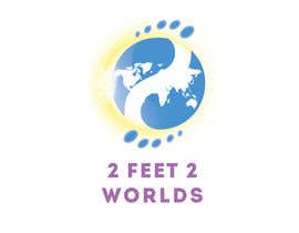 #181 untuk Design a Logo for 2 Feet 2 Worlds oleh smanakovv