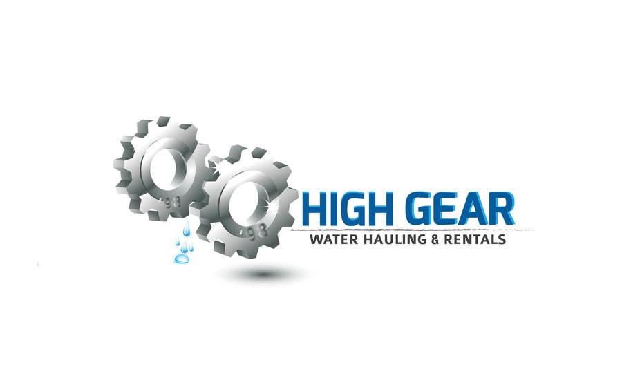 Penyertaan Peraduan #37 untuk                                                 Redesign/revisualization of the current Logo for High Gear Water Hauling & Rentals
                                            