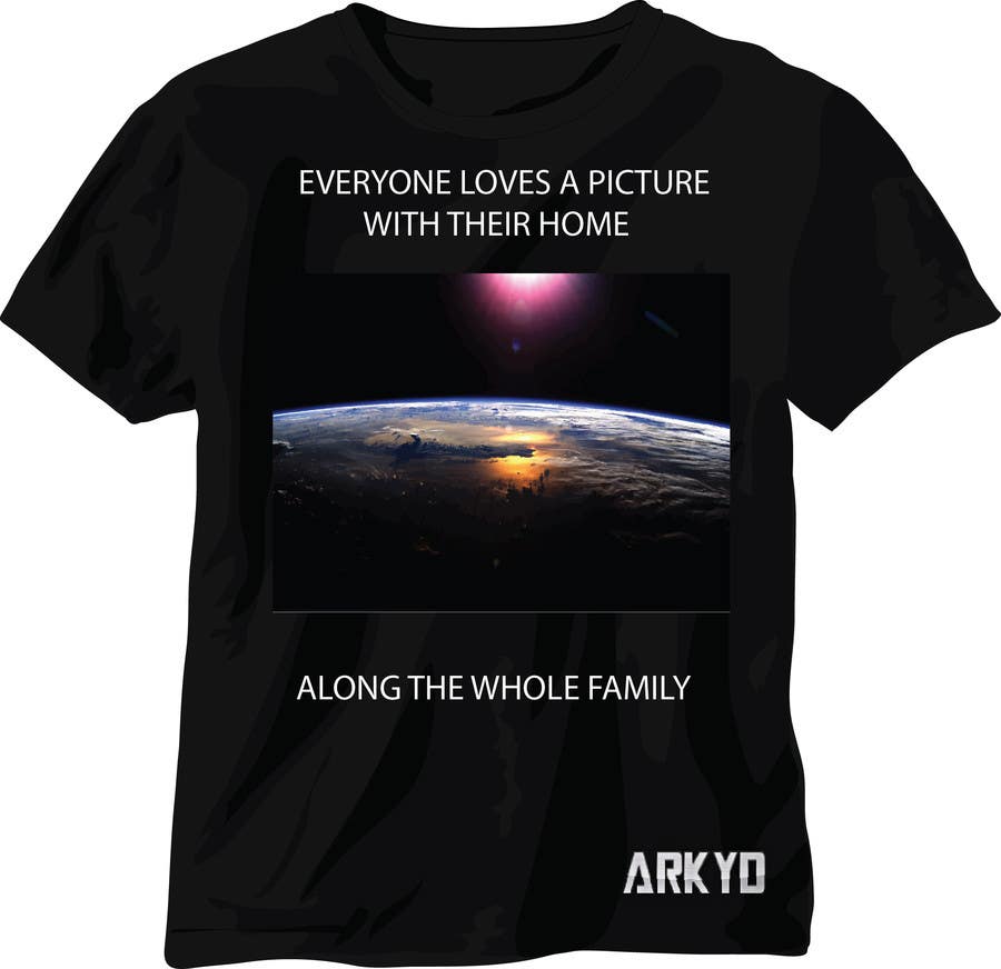Contest Entry #2542 for                                                 Earthlings: ARKYD Space Telescope Needs Your T-Shirt Design!
                                            