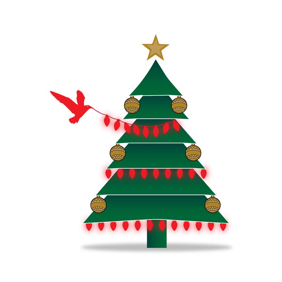 Penyertaan Peraduan #95 untuk                                                 Design a Logo for Christmas Trees and Lights
                                            