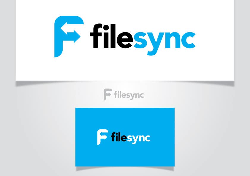 Kilpailutyö #24 kilpailussa                                                 Design a Logo for FileSync.co.uk
                                            