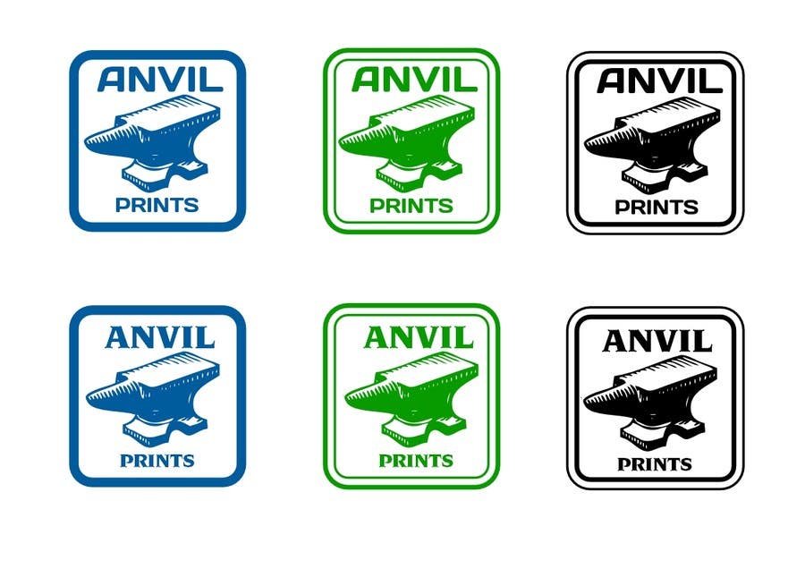 Proposition n°57 du concours                                                 Design a Logo for my company: Anvil Prints
                                            