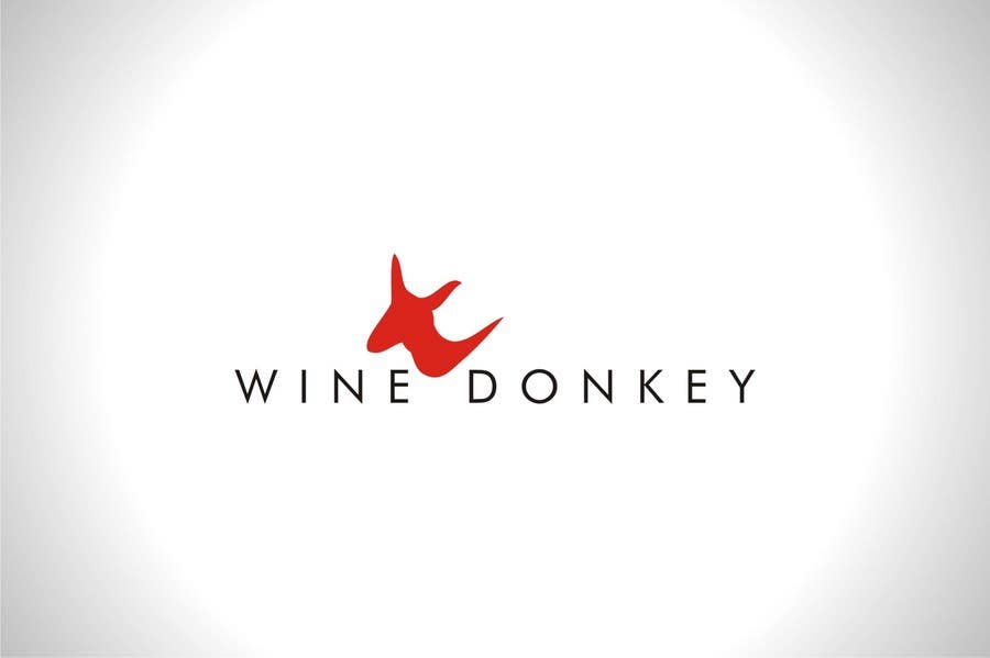 Natečajni vnos #534 za                                                 Logo Design for Wine Donkey
                                            