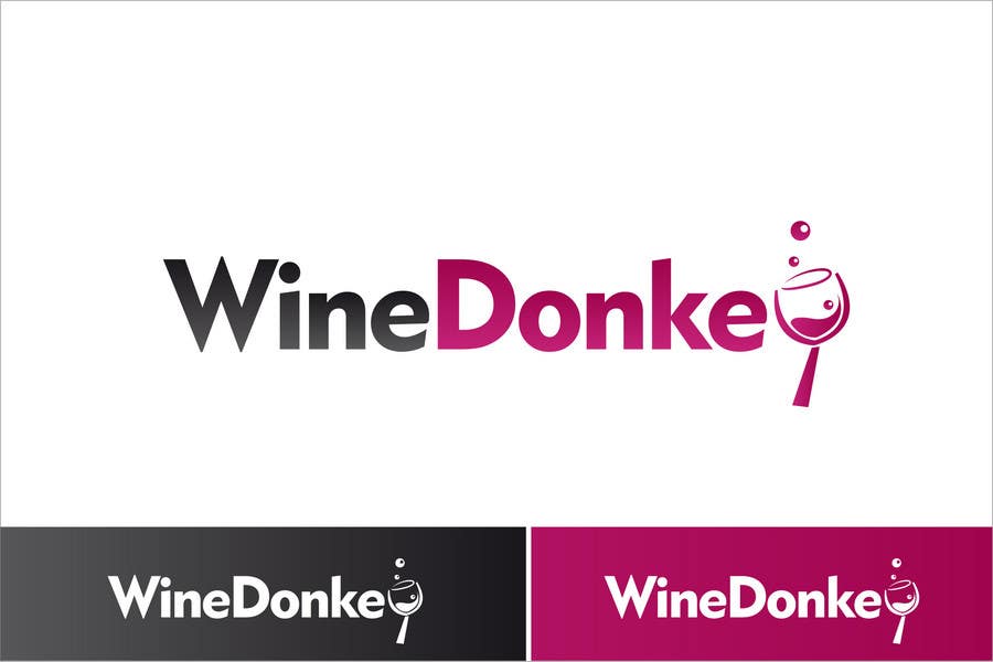Natečajni vnos #239 za                                                 Logo Design for Wine Donkey
                                            