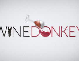 #288 dla Logo Design for Wine Donkey przez andrewnickell