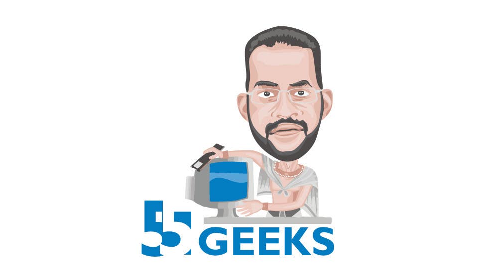 Intrarea #14 pentru concursul „                                                55 Geeks logo design
                                            ”