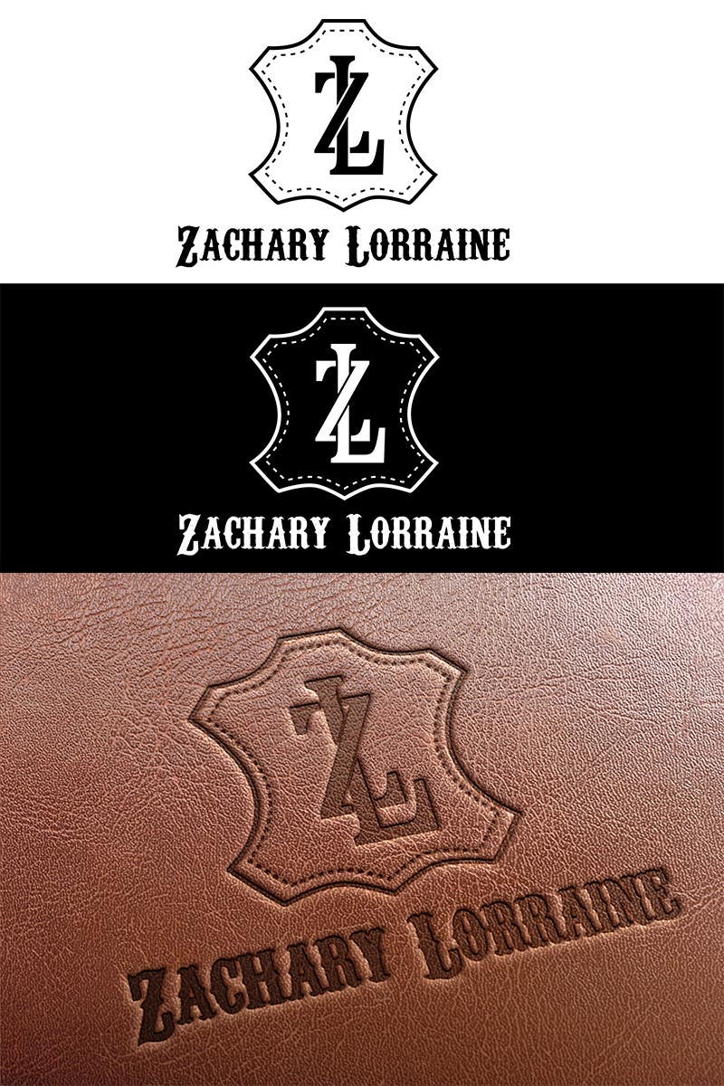 Zgłoszenie konkursowe o numerze #20 do konkursu o nazwie                                                 Design a Logo for Zachary Lorraine "hand crafted leather goods"
                                            