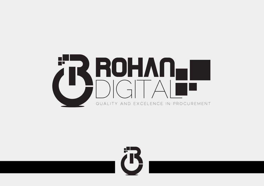 Bài tham dự cuộc thi #139 cho                                                 Design a Logo for a company - Rohan Digital
                                            