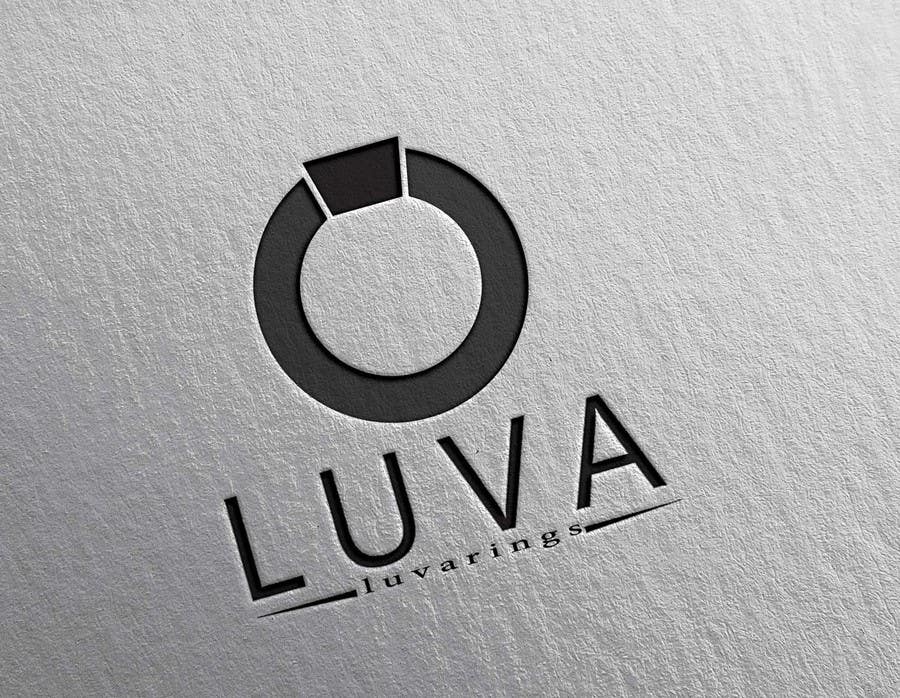 Penyertaan Peraduan #114 untuk                                                 Design a Simple Logo for LUVA Silicone Wedding Rings
                                            