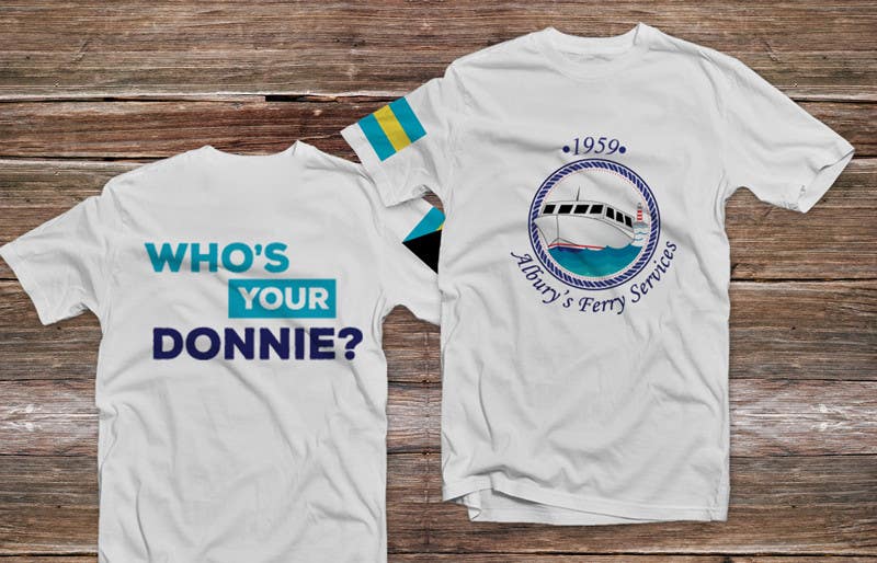 Penyertaan Peraduan #21 untuk                                                 Design a T-Shirt for Alburys Ferry , Abaco Bahamas
                                            