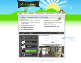 #6 dla Graphic Redesign: Front page of web app for nursery schools (PSD) przez Sirvan3TR