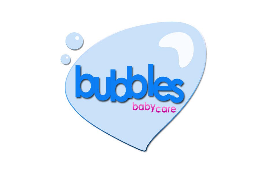 Konkurransebidrag #10 i                                                 Logo Design for brand name 'Bubbles Baby Care'
                                            