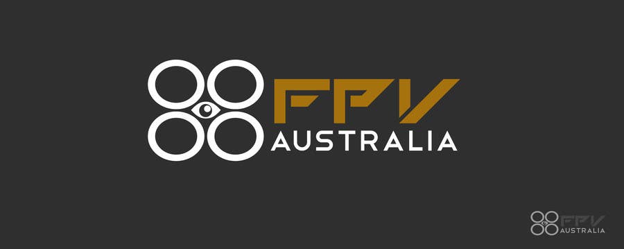 Kilpailutyö #1 kilpailussa                                                 Design a Logo for FPV Australia
                                            