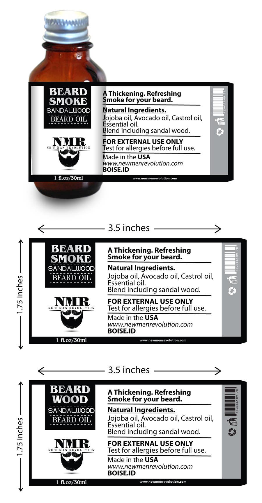 design-2-beard-oil-labels-freelancer