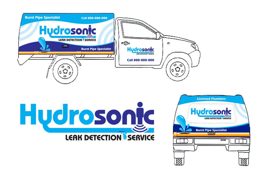 Contest Entry #82 for                                                 Graphic Design for Hydrosonic Leak Detection Service
                                            