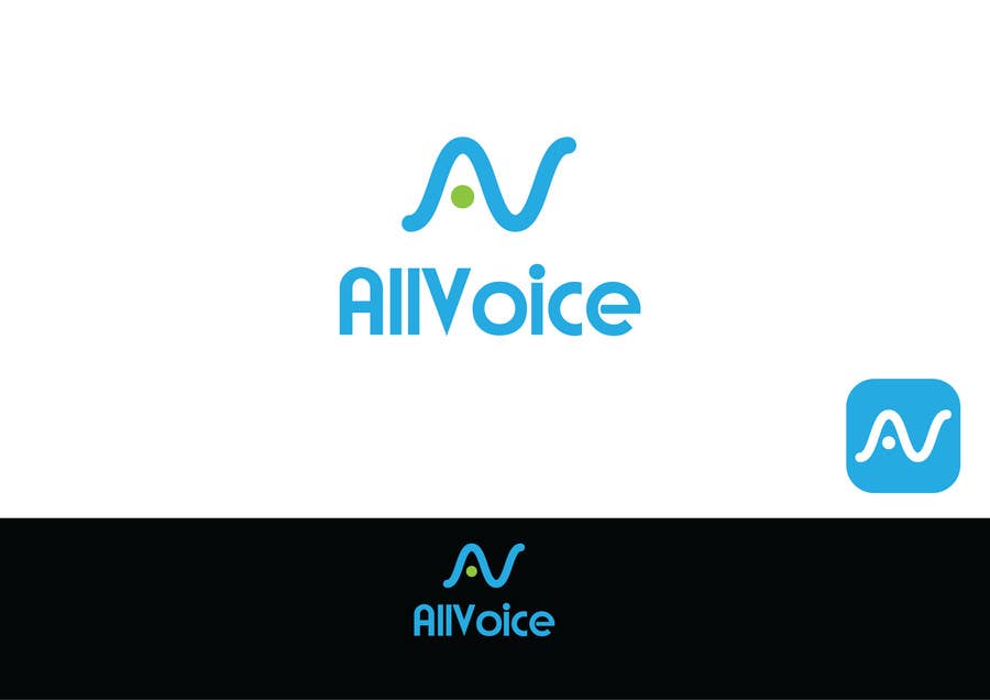 #20. pályamű a(z)                                                  Logo Design for AllVoice
                                             versenyre
