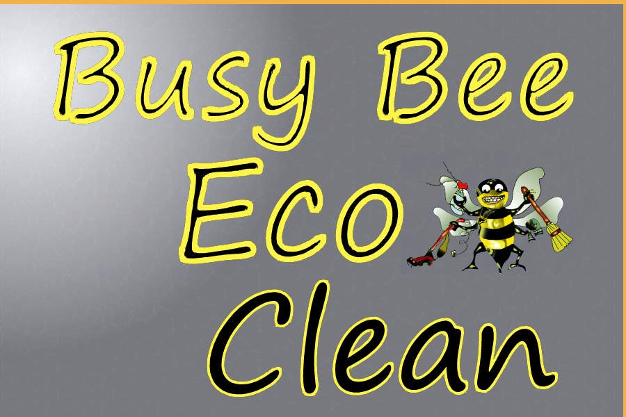 Natečajni vnos #337 za                                                 Logo Design for BusyBee Eco Clean. An environmentally friendly cleaning company
                                            