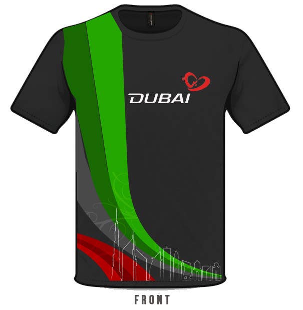 Penyertaan Peraduan #105 untuk                                                 Design a T-Shirt for Dubai!
                                            
