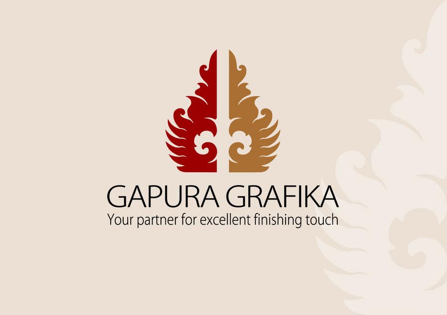 Konkurransebidrag #61 i                                                 Logo Design for Logo For Gapura Grafika - Printing Finishing Services Company - Upgraded to $690
                                            