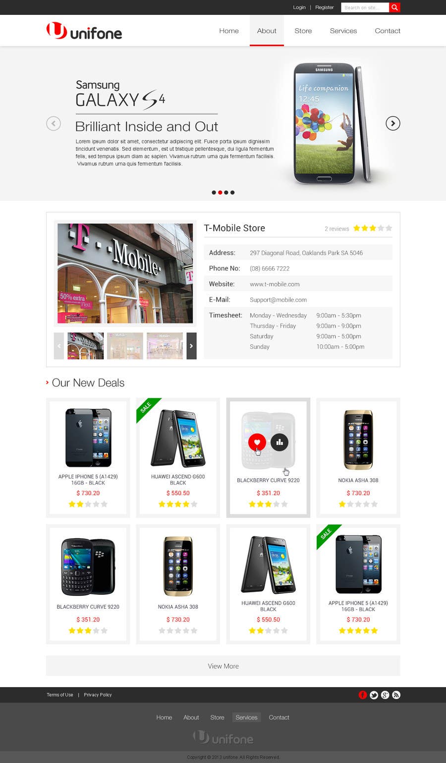 Konkurrenceindlæg #82 for                                                 Design a strongly branded Mobile Phone Content Website
                                            