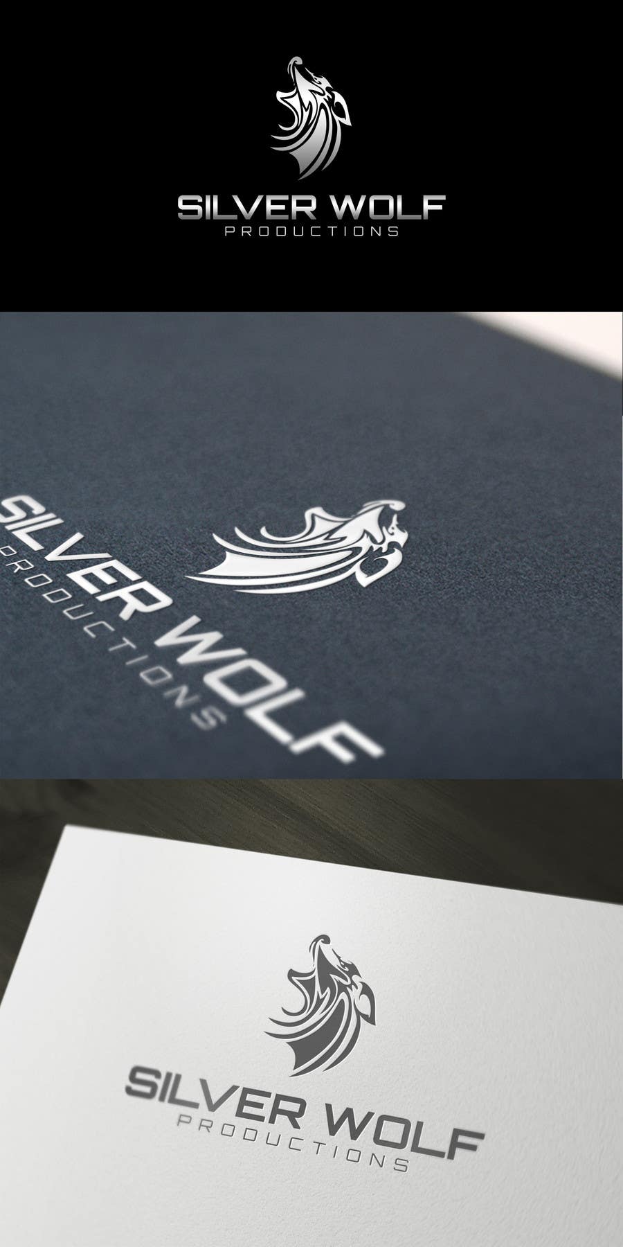 Proposition n°316 du concours                                                 Logo Design for Silver Wolf Productions
                                            