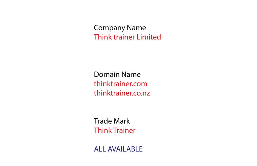 Natečajni vnos #156 za                                                 Create a Business Name and Domain Name
                                            