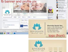 #4 untuk Design some Business Cards, Stationary and facebook banner/profile picture for Riverside Dental Spa oleh bunakiddz