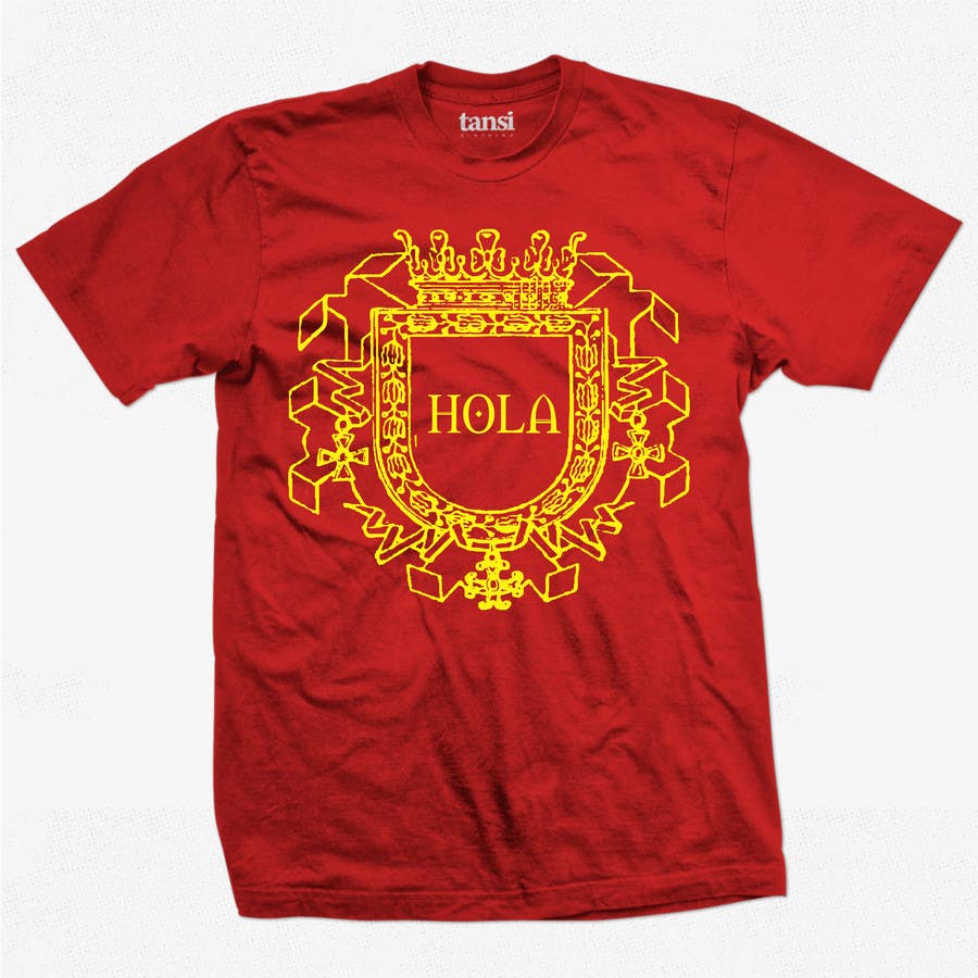 Bài tham dự cuộc thi #197 cho                                                 Design a T-Shirt - Spanish Hello - Hola
                                            