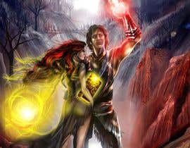 #52 untuk Fantasy Novel Coverpage Illustration oleh olaklepacka