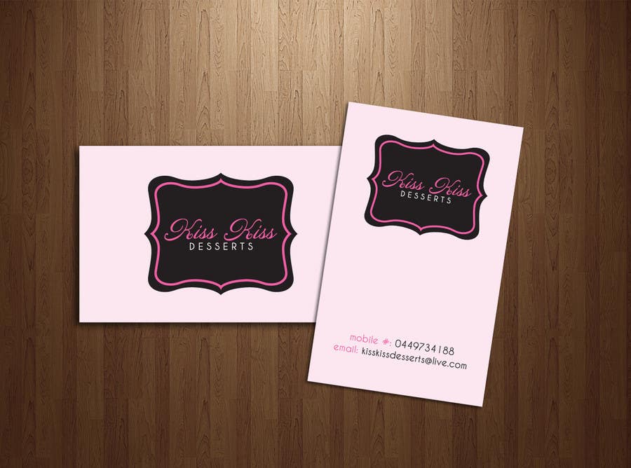 Contest Entry #139 for                                                 Business Card Design for Kiss Kiss Desserts
                                            