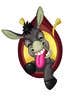 Contest Entry #38 thumbnail for                                                     Party Donkey-Mascot Logo
                                                
