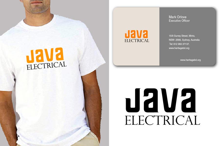 Kilpailutyö #259 kilpailussa                                                 Logo Design for Java Electrical Services Pty Ltd
                                            