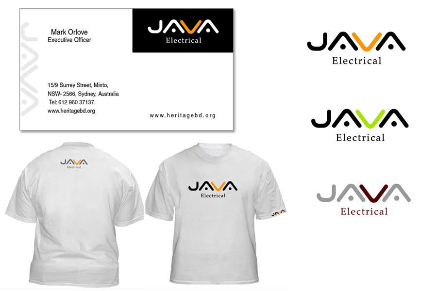 Inscrição nº 296 do Concurso para                                                 Logo Design for Java Electrical Services Pty Ltd
                                            