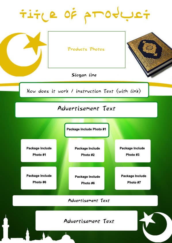 Konkurrenceindlæg #8 for                                                 Design a Flyer for Quran Reading Pen
                                            