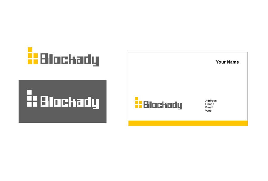 Participación en el concurso Nro.502 para                                                 Design a Logo for Blockady
                                            