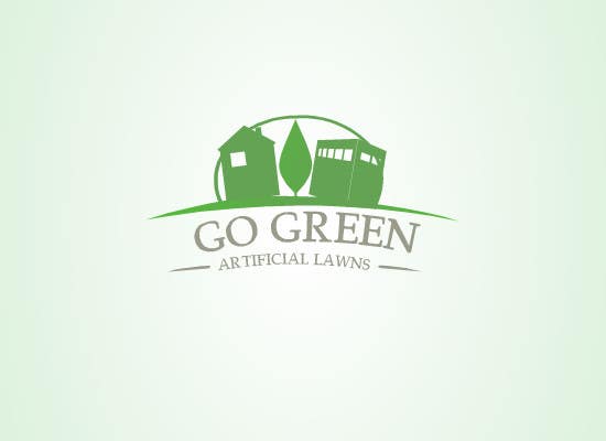 Wettbewerbs Eintrag #613 für                                                 Logo Design for Go Green Artificial Lawns
                                            