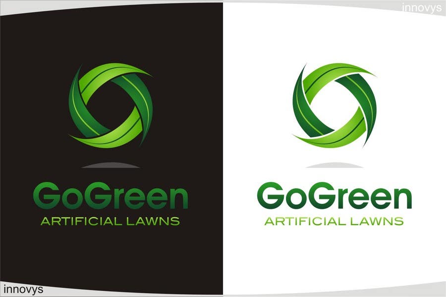 Wettbewerbs Eintrag #499 für                                                 Logo Design for Go Green Artificial Lawns
                                            