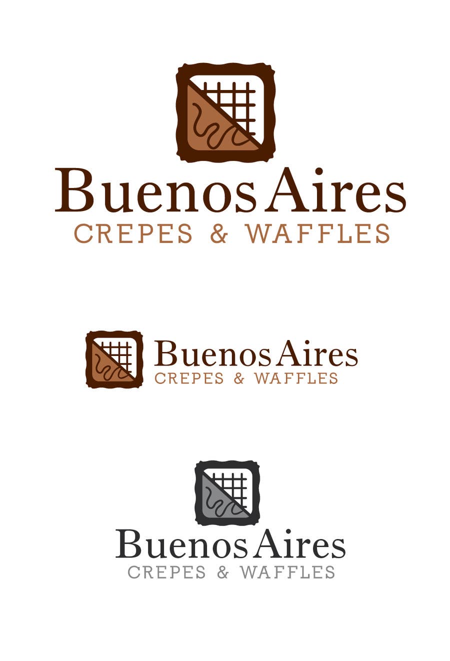 Penyertaan Peraduan #53 untuk                                                 Diseñar un logotipo para Buenos Aires Crepes Y Waffles
                                            