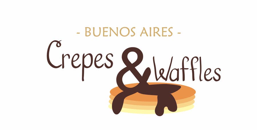 Proposition n°29 du concours                                                 Diseñar un logotipo para Buenos Aires Crepes Y Waffles
                                            
