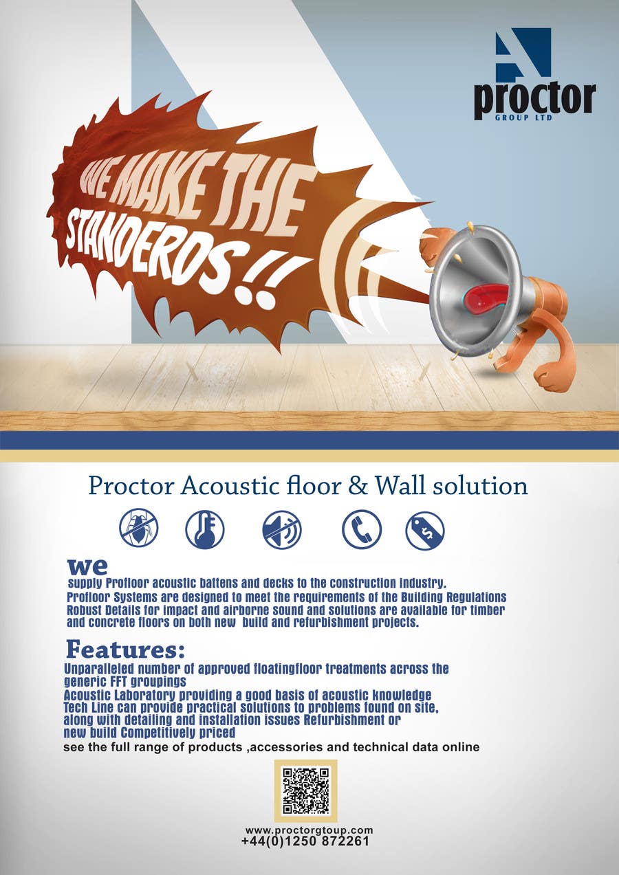Proposition n°118 du concours                                                 Design an Advertisement for Acoustic Floor Solutions
                                            