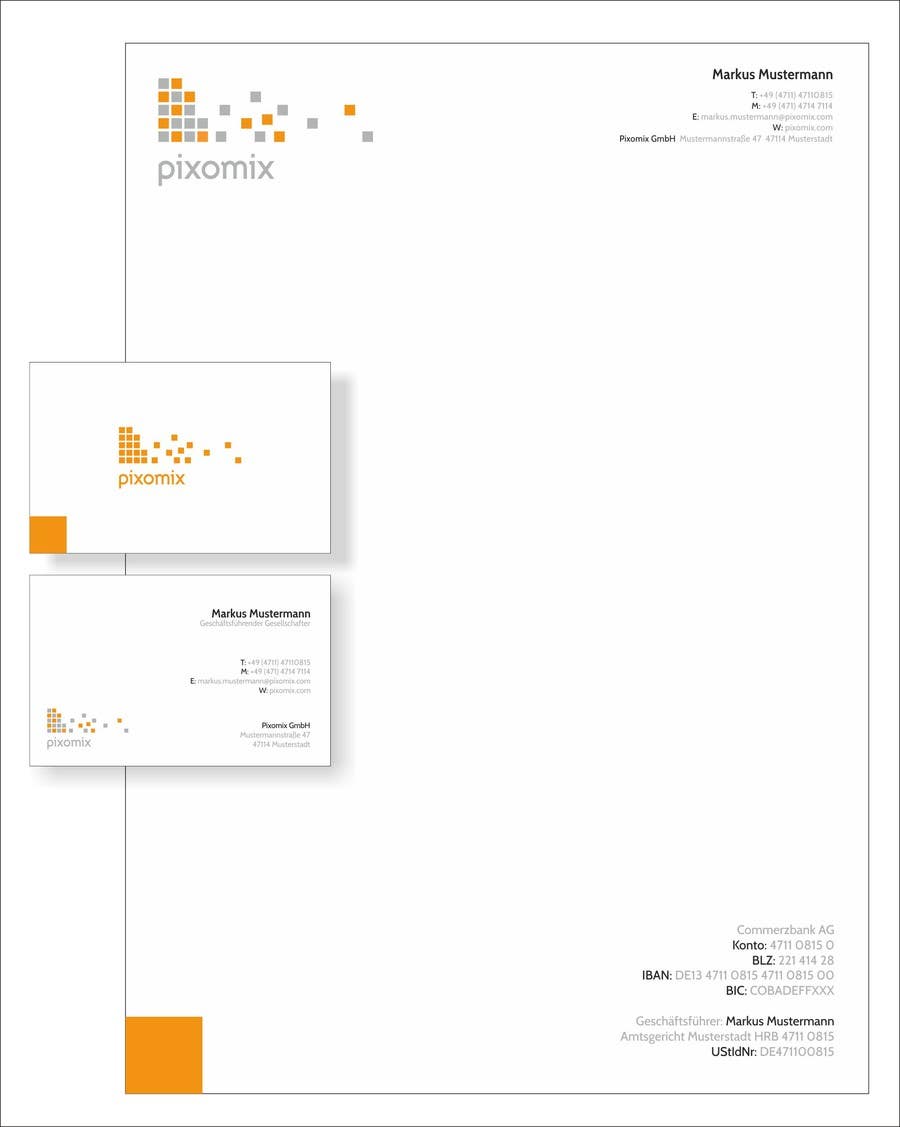 Contest Entry #77 for                                                 Stationary (Letterhead, Business Card) for Pixomix
                                            