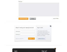 #14 para Website Design for Appug.com, a new online messaging service (generic web page). de dragnoir