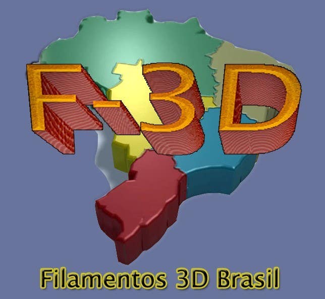 Kandidatura #30për                                                 Logo para Filamentos 3D Brasil
                                            