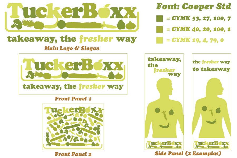 Wettbewerbs Eintrag #42 für                                                 Graphic Design (logo, signage design) for TuckerBoxx fresh food vending machines
                                            