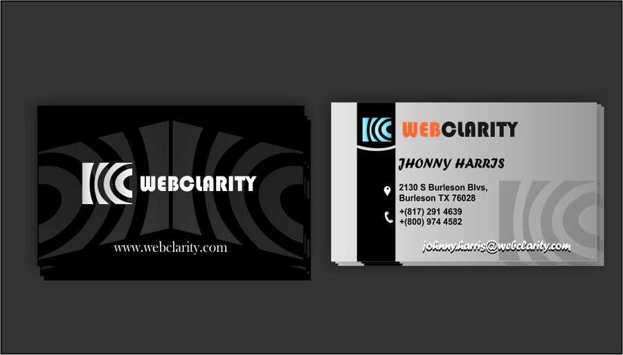 Proposition n°55 du concours                                                 Design some Business Cards for Web Company (Vector / AI)
                                            