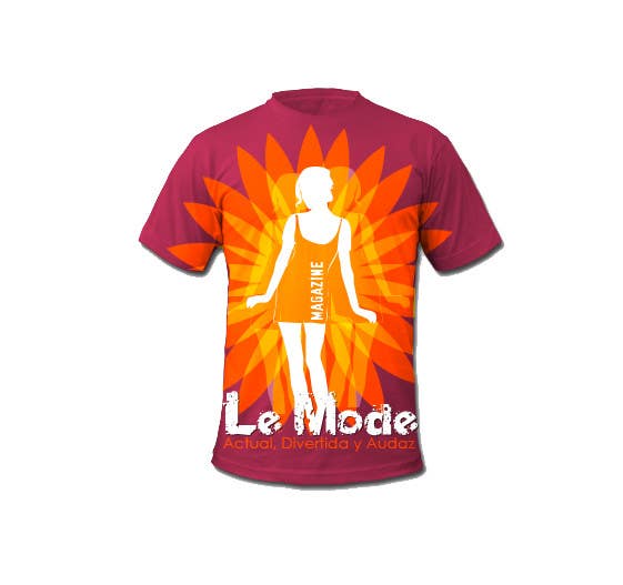 Participación en el concurso Nro.13 para                                                 T-shirt Design for Le Mode Magazine
                                            