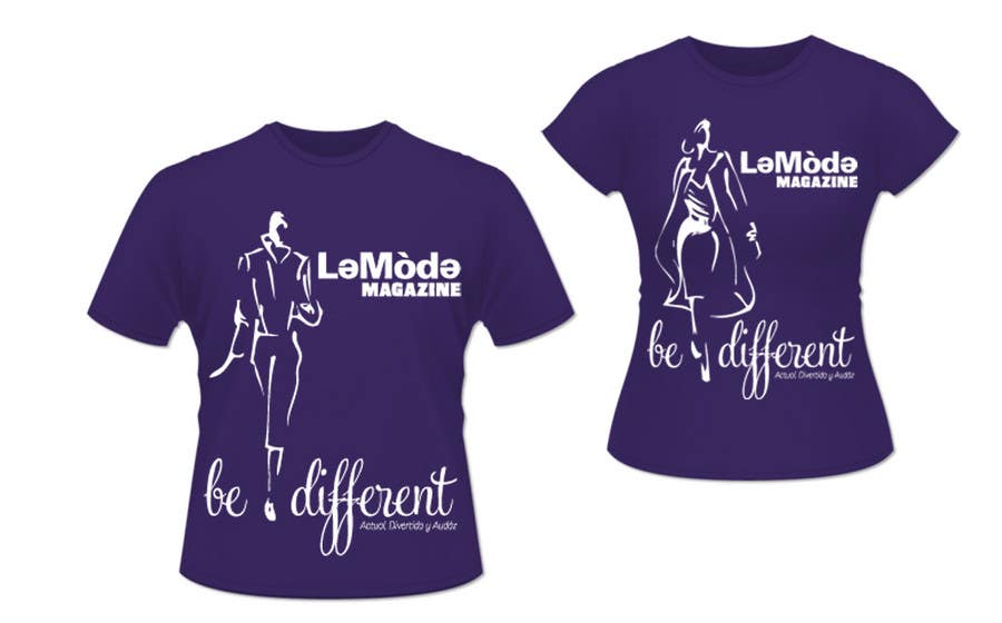 Contest Entry #17 for                                                 T-shirt Design for Le Mode Magazine
                                            