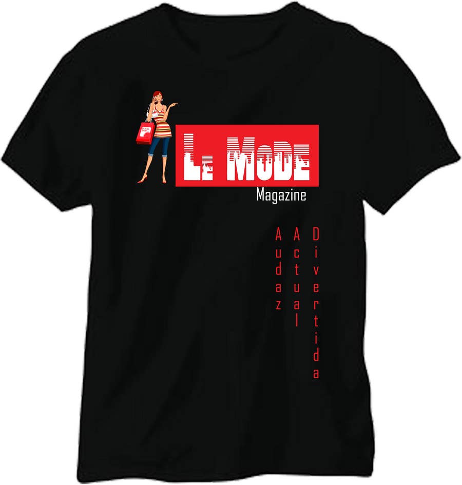 Contest Entry #42 for                                                 T-shirt Design for Le Mode Magazine
                                            